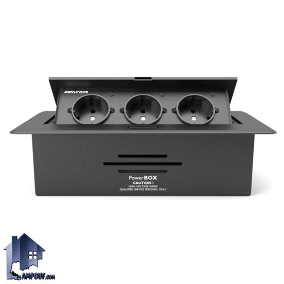 پریز برق توکار فکتور FBI کد LLF208