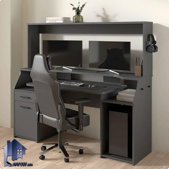 میز گیمینگ SDJ451 دارای کشو و جای کیش و میز مجزا برای مانیتور به عنوان میز کامپیوتر، تحریر، میز ترید و میز کار در اتاق نوجوان و بزرگسال استفاده می‌شود.