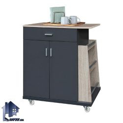 میز بار BTJ192 دارای کشو و قفسه و به صورت چرخ دار که به عنوان کافی بار در پذیرایی و آشپزخانه و کافی شاپ و رستوران استفاده می‌شود.