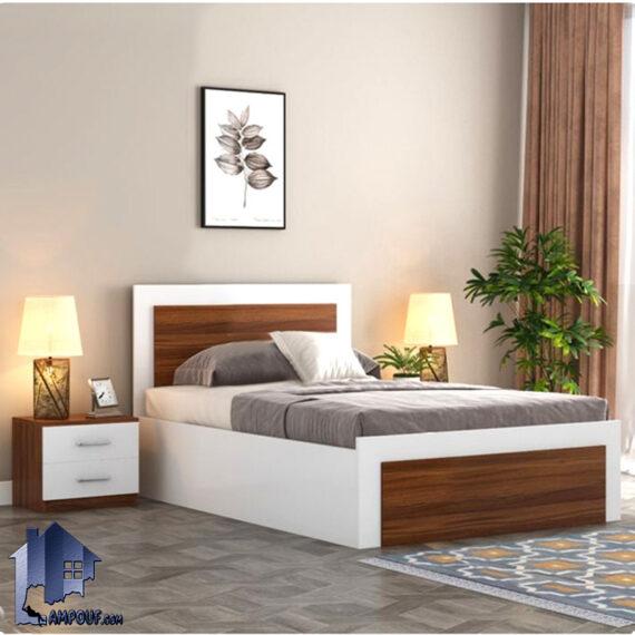 تخت خواب یک نفره SBJ259 دارای کفی فلزی که به عنوان تختخواب نوجوان و بزرگسال با سایز های مختلف در کنار سرویس خواب استفاده می‌شود.