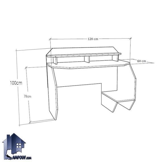 میز گیمینگ SDJ455