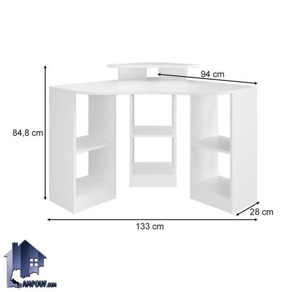 میز کامپییوتر گوشه ای SDJ182