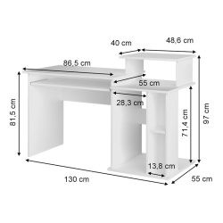میز کامپیوتر SDJ183