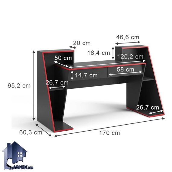 میز گیمینگ SDJ459