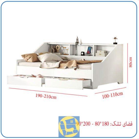 تخت خواب یک نفره SBJ271