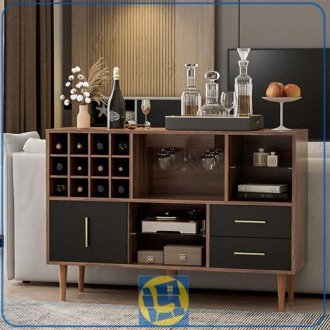 میز بار BTJ208 با طراحی خلاقانه و کاربری چندمنظوره، فراتر از یک میز ساده، به قلب تپنده مهمانیها و لحظات آرامش شما تبدیل میشود.