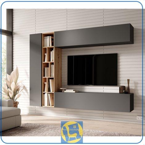 میز تلویزیون TTJ139 دارای درب و قفسه با قابلیت نصب به دیوار که می‌تواند به عنوان میز تلویزیون دیواری فضای تی وی روم یا پذیرایی شما را تجهیز کند.