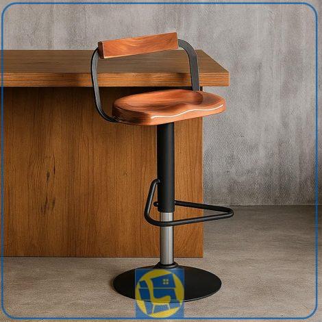 صندلی اپن کف چوب جکدار BSN109