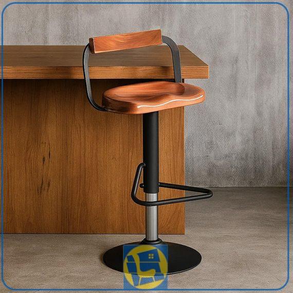 صندلی اپن کف چوب جکدار BSN109