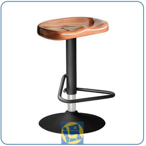 صندلی اپن کف چوب جکدار BSN110 دارای نشیمن با طراحی زیبا که میتواند در کنار انواع میز های کانتر و جزیره در آشپزخانه و پذیرایی و کافی شاپ و رستوران استفاده شود.
