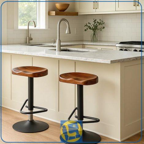 صندلی اپن کف چوب جکدار BSN110