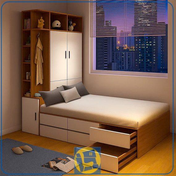 تخت خواب دو نفره DBJ228