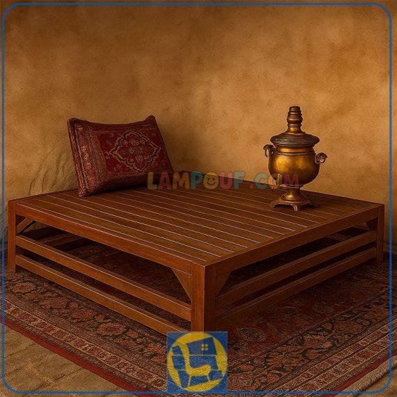 تخت سنتی مربعی TrK315