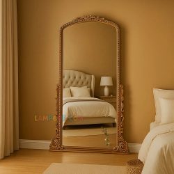 آینه قدی SMA1002 – شکوه و اصالت در یک قاب چوبی بی‌نظیر