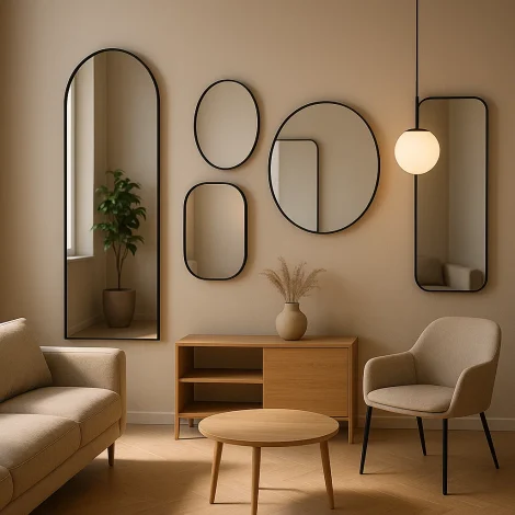 آیینه در دکوراسیون داخلی