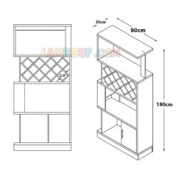 ویترین بار BTJ214