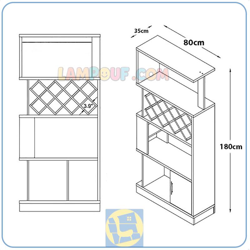 BTJ214 (7) ویترین بار BTJ214