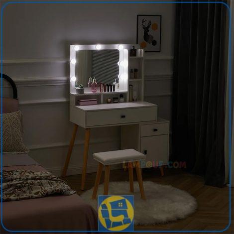 میز آرایش لامپ دار DJ743