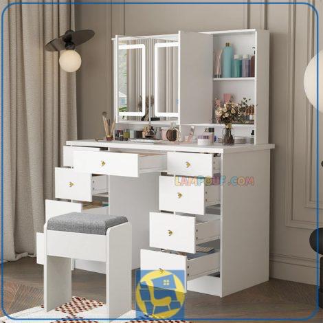 میز آرایش لامپ دار DJ744