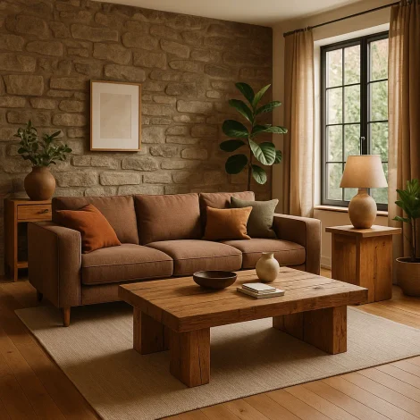 مبلمان و دکوراسیون روستیک؛ راهنمای انتخاب برای خانه‌های مدرن و ویلایی