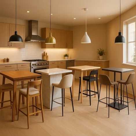 میز بار آشپزخانه: بررسی 20 مدل پرطرفدار و نحوه انتخاب مناسب (۲۰۲۵)