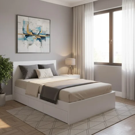 ۱۰ مدل تخت خواب یک نفره ساده و شیک که هیچ‌وقت از مد نمی‌افتند