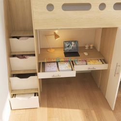 تخت خواب دو طبقه TBJ177