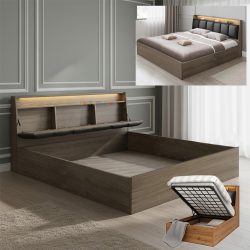 تخت خواب دو نفره جکدار DBJ232