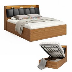 تخت خواب دو نفره جکدار DBJ232