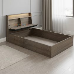 تخت خواب یک نفره جکدار SBJ309