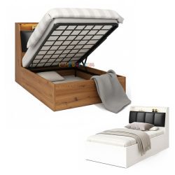 تخت خواب یک نفره جکدار SBJ309