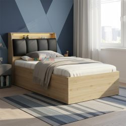 تخت خواب یک نفره جکدار SBJ309