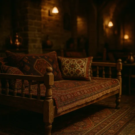 تخت قهوه خانه ای چیست و چرا دوباره محبوب شده است؟